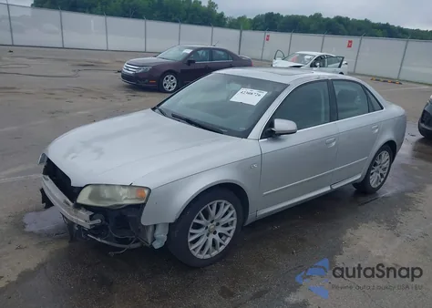 2008 Audi A4 2.0T/2.0T Special Edition z USA, uszkodzony, nr VIN WAUDF78E48A169711